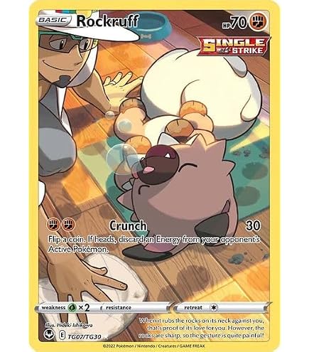 Amazon.com: Pokemon – Smeargle TG10/TG30 – Silver Tempest – Trainer Gallery  Full Art – Foil Card : Toys & Games