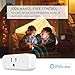 eufy by Anker, Smart Plug Mini, Works with Amazon Alexa and The Google Assistant, Wi-Fi Enabled, White, No Hub Required, Set Schedules, Countdown Timer, Control Remotely, Away Mode (2 Pack)