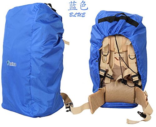 Backpack Rain Cover,FOME Nylon Backpack Rain Cover for Hiking / Camping / Traveling Blue(Size: S) + A FOME Gift - Thumbnail 3