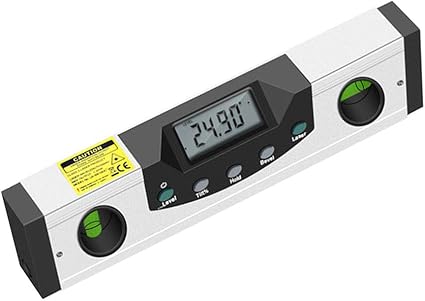 Amazon Ec Tool 水平器 デジタル水平器 225mm レベル マグネット付き 水準器 レーザー 水平器 レベル