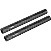 SMALLRIG 15mm Carbon Fiber Rods (6 Inch) for 15mm Rail Support System- 1872