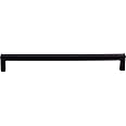 Top Knobs M1153 Nouveau III Collection 8-13/16" Square Bar Pull, Flat Black