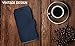 LUPA Legacy Compatible with iPhone 6S Plus Wallet case, for iPhone 6 Plus Wallet Case, Durable and Slim, Lightweight with Classic Design & Ultra-Strong Magnetic Closure, Faux Leather, Navy Blue