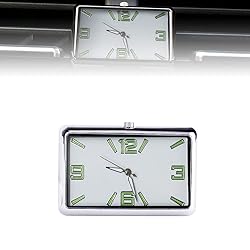 idain Car Dashboard Clock Luminous Car Vent Clocks