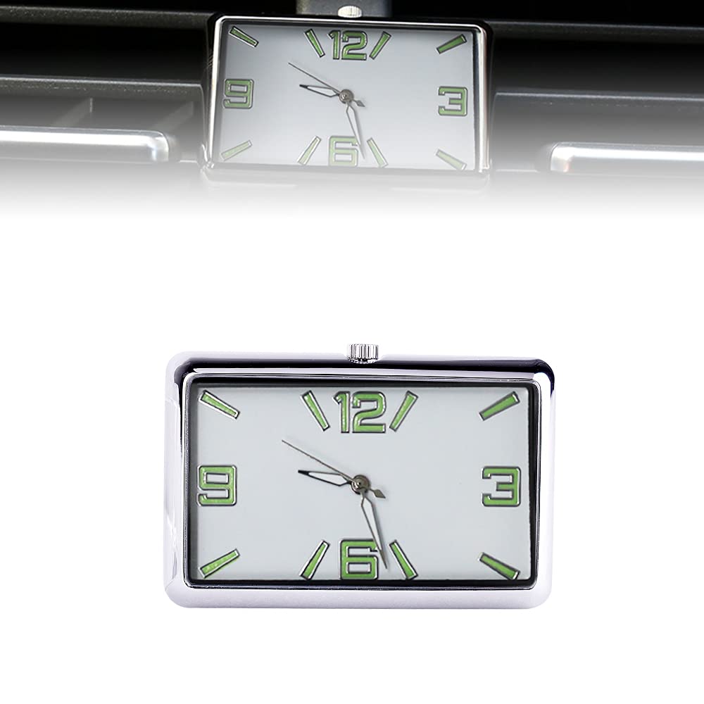 idain Car Dashboard Clock Luminous Car Vent Clocks