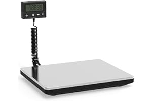 MAXUS Shipping Scale 440lb, Digital Postal Scale with Hold and Tare Funtion, Postage Scale for Packages Luggage Post Office Warehouse, Battery and Tape-c Power