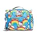 JuJuBe x Hello Kitty Mini BFF Kids Backpack | Multi-Functional Convertible + Messenger Bag | Travel Friendly, Stylish Backpack | Hello Rainbow