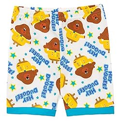 Hey Duggee Boys Squirrel Club Pajamas White Size 3T