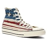 Converse Mens Chuck Taylor All Star US Flag Print Sneaker