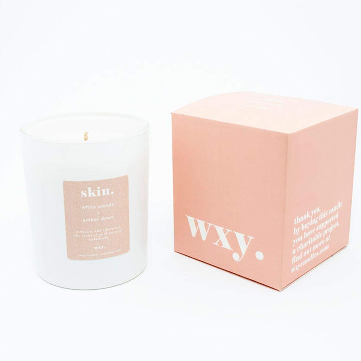 WXY.Classic 7oz Candle AURA - White Woods & Amber Down