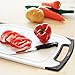 Cutting Boards for Kitchen, Plastic Chopping Board Set of 3 with Non-Slip Feet and Deep Drip Juice Groove, Easy Grip Handle, BPA Free, Non-porous, Dishwasher Safe