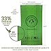 Doggy Do Good Poop Bags | Dog Waste Bags | Unscented, USDA Certified Biobased, Thick & Leak Proof, Easy Open | Standard Size | 180 Count