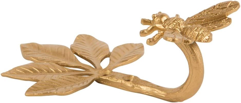 Sass & Belle Gold Bee Hook & Tieback - Image 3
