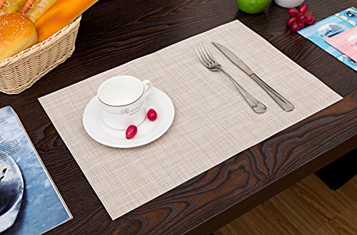6 HQSILK+Placemats+Placemat+Resistant+Tablemats