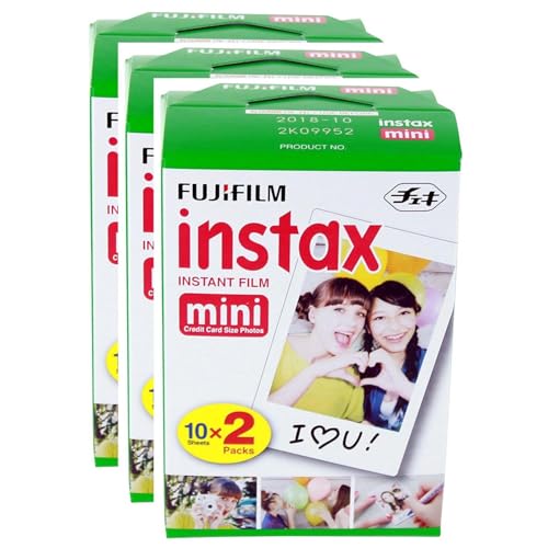 Fuji Instax Mini Film Color Twinpack 7S 8 90 50 Fujifilm 60 Fotos