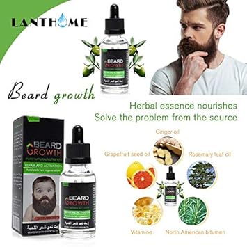 Buy Shoppy Shop 2pcs Hair Mustache Growth Natural Beard Essence