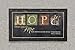 Besti Premium Home Country Inspirational Marla Rae Hanging Wall Art Primitive Americana Decorative Plaque – Rustic Style Décor Sign with Saying – Excellent Quality Polystyrene (Hope)