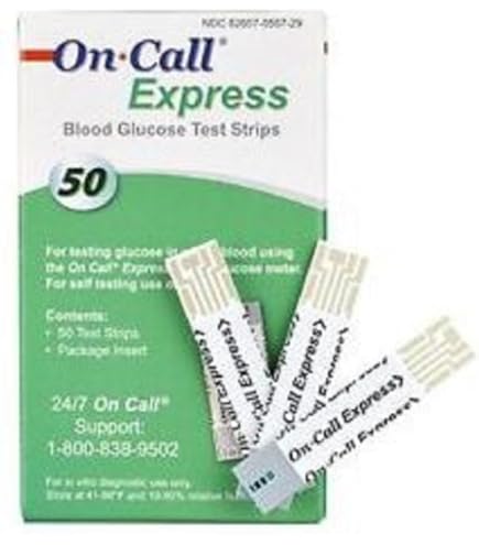 Amazon.com: On Call Express Blood Glucose Test Strips Bundle Deal