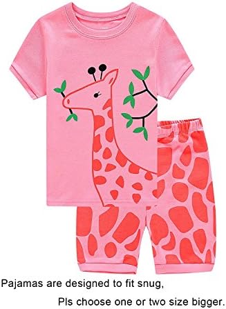 IF Pajamas Girls Little Kid Sleepwears Set 100% Cotton PJS Clothes Size 12M-12Y