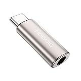 MOSWAG USB C to 3.5mm Audio Headphone Adapter, Typc