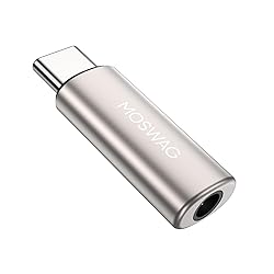 MOSWAG USB C to 3.5mm Audio Headphone Adapter, Typc