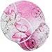 RICHEN Memory Foam Mouse Pad with Wrist Support,Ergonomic Mouse Pad with Wrist Rest,Non-Slip Rubber Base for Computer Laptop & Mac,Lightweight Rest for Home,Office & Travel (Pink Butterfly)