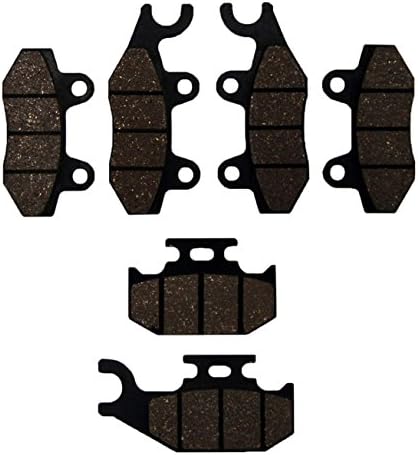 Front & Rear Brake Pads Yamaha Rhino 660, Rhino 450 & 2006-2012 Raptor 700