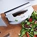 Mezzaluna - Salad Chopper knife with Double Blade Protective Covers - Multipurpose Premium Stainless Steel Herb Chopper Mincing knife by Silchef