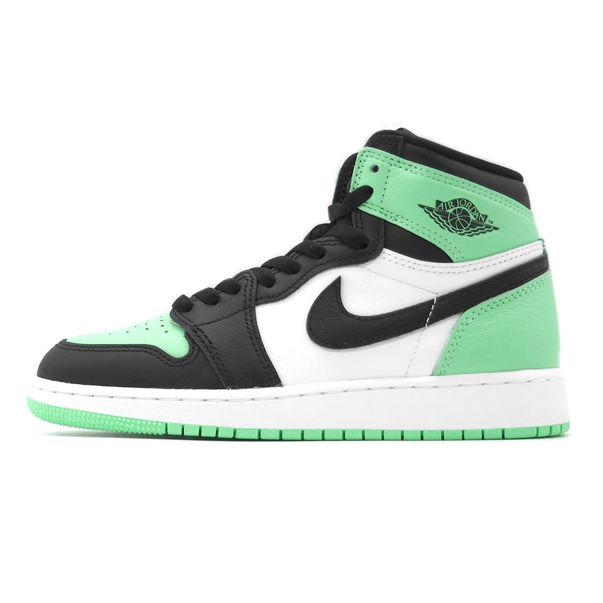 Mua [ナイキ] AIR JORDAN 1 RETRO HIGH OG (GS) WHITE/BLACK-GREEN 