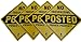 Minuteman Signs | Aluminum No Trespassing Posted Diamond Shaped Signs 4 Pack (Yellow)