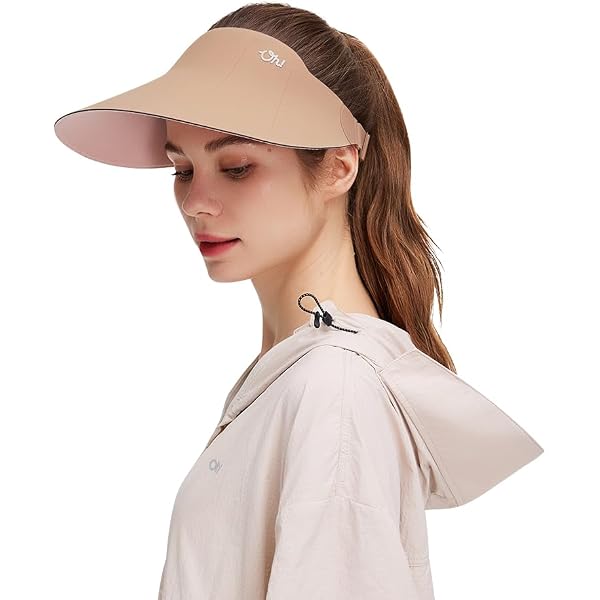 Women Wide Brim Sun Visor Summer Sun Protection Foldable Sun  display picture 1