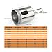 10Pcs Diamond Drill Bit Set, 8-50mm Glass Tile Hollow Core Extractor Remover Tools Diamond Hole Saw for Glass Ceramics Porcelain Ceramic Tile by Jelbo