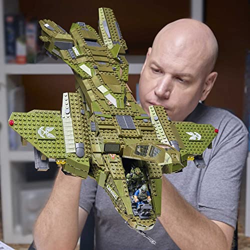 Mega HALO Pelican Inbound vehicle HALO Infinite Building Set with