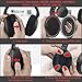 Geekria Comfort Laminated Fabric Replacement Ear Pads for Sennheiser HD 598/ 598SE/ 598CS/ 598SR/ 595/599/ 599SE Headphones, Repair Parts (Black)