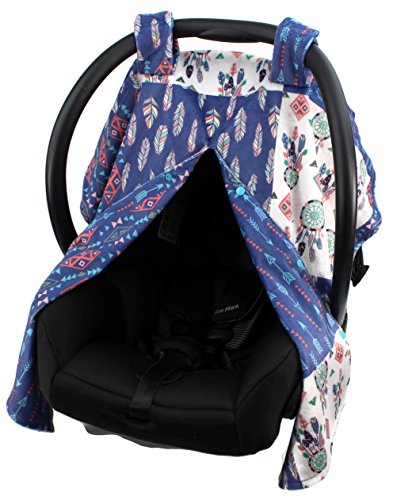 Dear Baby Gear Deluxe Car Seat Canopy, Custom Minky Print, Dream
Catcher Feathers Aztec Faux Quilt Block Dear Baby Gear Deluxe Car Seat Canopy, Custom Minky Print, Dream
Catcher Feathers Aztec Faux Quilt Block