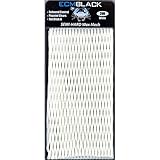 East Coast Dyes Lacrosse Mesh ECM BLACK Mesh White