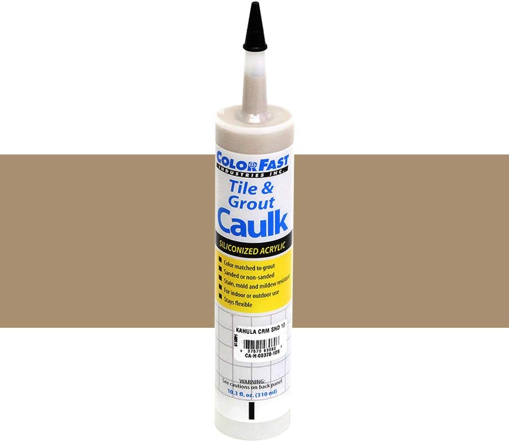 Amazon Com Tec Color Matched Caulk By Colorfast Sanded 985 Sand Home Improvement