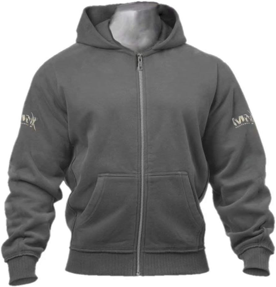 Mechaneer Men's Workout Hoodie Muscle Casual Training Bulky Warm Sport Coat