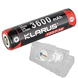 Klarus 18GT-36 18650 3600 mAh Li-ion Rechargeable Battery with LightJunction Battery Case