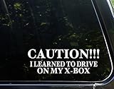CAUTION!!! I Learned To Drive On My X-BOX (8-3/4