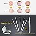 Blackhead Remover Tweezer Kit, ElleSye 6-PCS Pimple Comedone Extractor, Blackhead Whitehead Blemish Acne Zit Removal Tool for Risk Free Nose Face-Silver