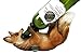 Ebros Sly Drunken Fox Wine Bottle Holder Fox And Grapes Decorative Wine Bar or Kitchen Countertop Caddy Storage Figurine Vino Zorro Whimsical Animal Sculpture
