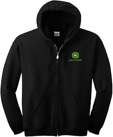 john deere zipper hoodie