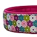 Blueberry Pet 6 Patterns Soft & Comfy Endless Spring Floral Print Designer Padded Dog Collar, Small, Neck 12