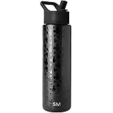 Simple Modern Summit Water Bottle with Straw Lid | Disney 30oz Leak Proof Stainless Steel Insulated Cup | Gifts for Her Him | Iconic Mickey