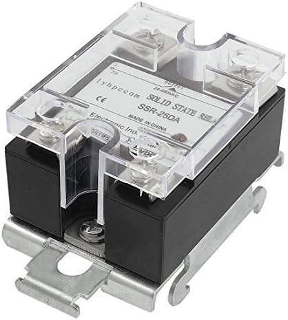 SSR-25DA Type Solid State Relay - RUIKE lyhpcom DC to AC DIN Rail Mount Covered Solid State Relay SS