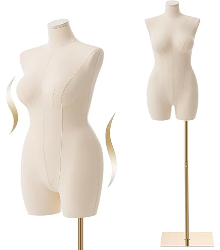 DRESS FORM 洋裁 ドレーピング用 8号 マネキン Amazon.com: lavandeform Female Dress Model Torso Body Clothing