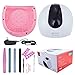 UV Nail Lamp, 80W UV Led Nail Lamp, Nail Dryer Light Curing Lamp with Timer/Sensor for Led UV Gel Nail Polish Nail Art Manicure Tools
