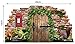 Full Colour Woodland Fairy Pixie Door Skirting Board Wall Sticker Decal Home D?cor Quirky Mural Squirrel Post Box Frog