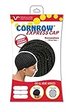 Vivica A Fox Hair Collection Cornrow Express Cap, Horse Shoe Type with Silicone, 1B, Small, 2 Ounce